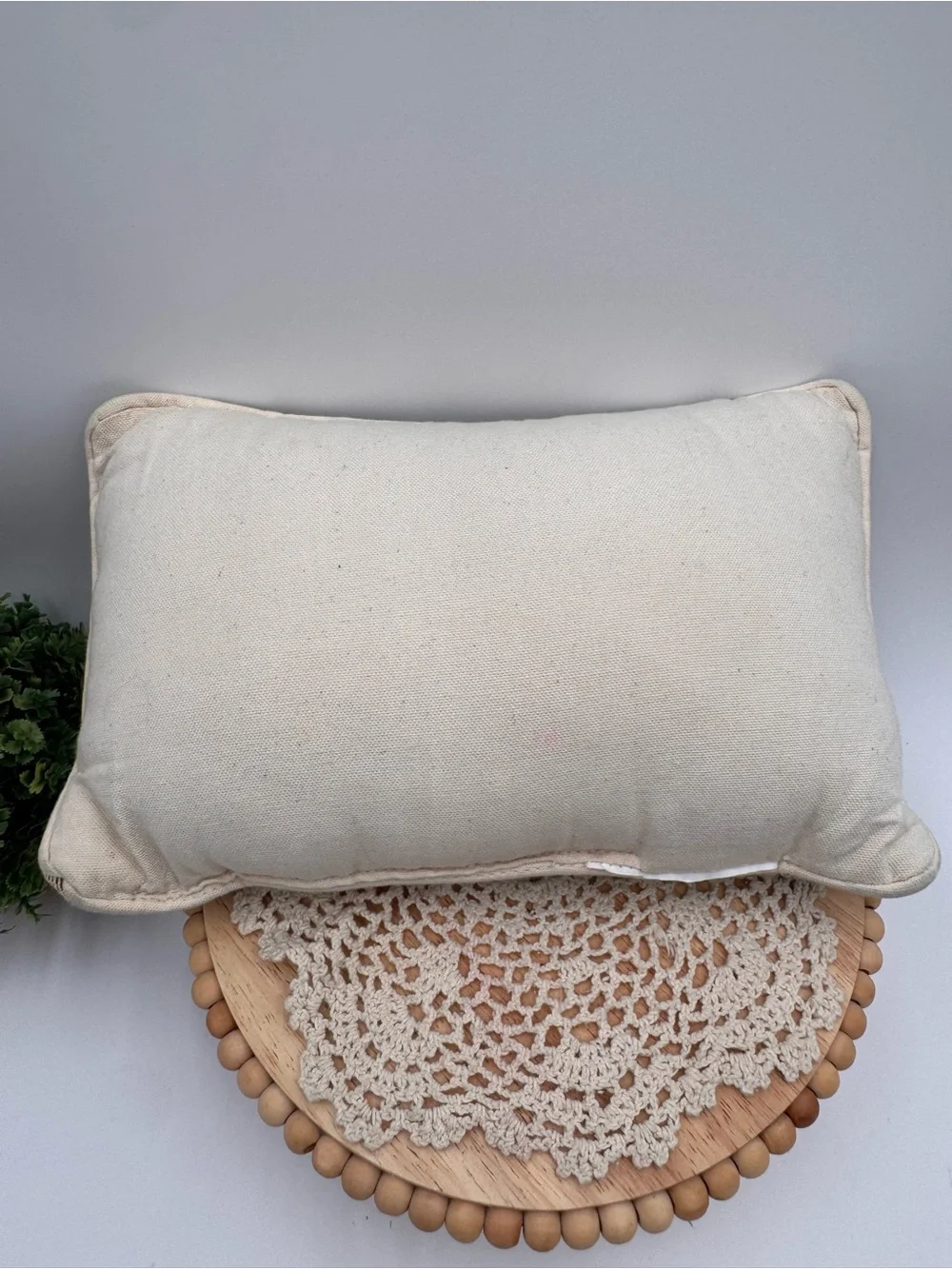 Vintage cross stitch throw pillow I said a prayer for you today